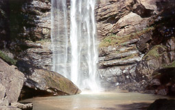 Bottom of Toccoa Falls