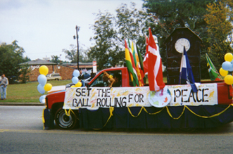 International Students' float